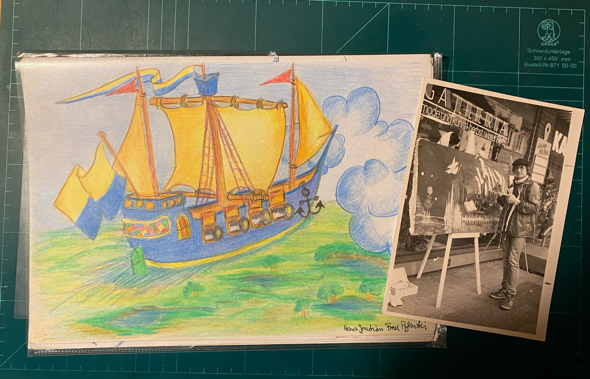 Zeichnung von Fred 2022